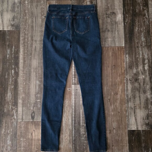 Old Navy Rockstar Mid Rise Jeans Size 8 Tall - Picture 2 of 7